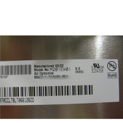 M201EW01 V0 1680 * 1050 a-Si TFT-LCD ، LCM LVDS (2 ch ، 8 بت) ، 30 دبوس موصل شاشة سطح المكتب