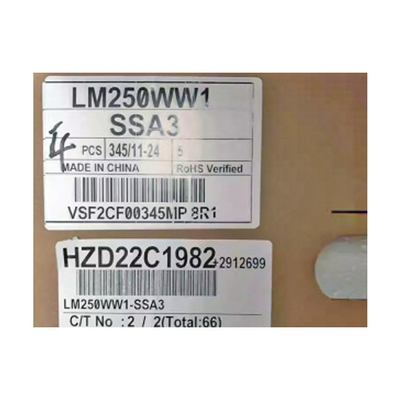 سعر جيد LM250WW1-SSA3 25.0 بوصة 2560 * 1080 لوحة LCD للوحة الرقمية الانترنت