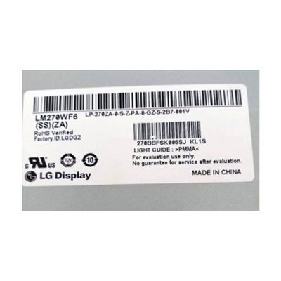 سعر جيد LM270WF6-SSZA 27.0 بوصة 1920 * 1080 شاشة شاشة LCD الانترنت