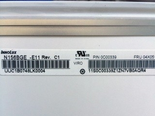 سعر جيد 1366*768 N156BGE-E11 15.6 بوصة 200 cd/m2 شاشة عرض LCD الانترنت