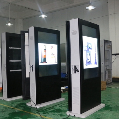 سعر جيد لافتات رقمية خارجية LED وتعرض نظام أندرويد للتعرف على الوجوه مقاس 55 بوصة الانترنت