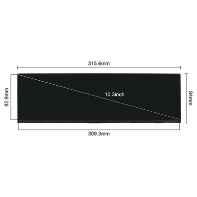 سعر جيد شاشة عرض LCD مقاس 12.6 بوصة NV126B5M-N41 1920x515 لوحة لمس IPS لشريط LCD الممتد الانترنت