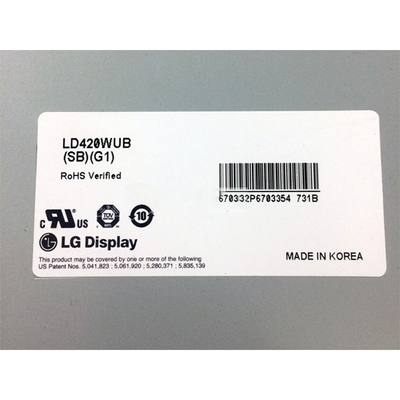 سعر جيد جدار فيديو Lcd جديد LD420WUB-SBG1 1920 (RGB) × 1080 FHD 52PPI الانترنت