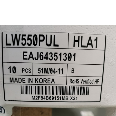 سعر جيد شاشة عرض LG 1920 * 1080 OLED الشفافة الأصلية 55 بوصة LW550JUL-HMA1 الانترنت