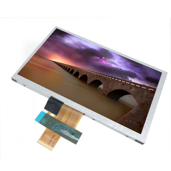 NJ080IA-10D 8 بوصة لوحة عرض LCD 1024 * 600 عالية الدقة 40 دبابيس LVDS لوحة تحكم