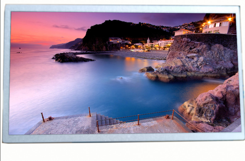 G101STN01.D AUO 10.1 بوصة لوحة عرض TFT LCD مع 1024x600 و 40 دبابيس LVDS واجهة