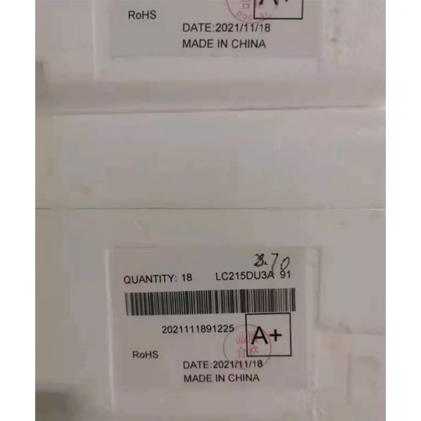 21.5 بوصة LC215DU3A TN STN شاشة عرض LCD 1920x1080 OEM LCD تعمل باللمس محول الأرقام