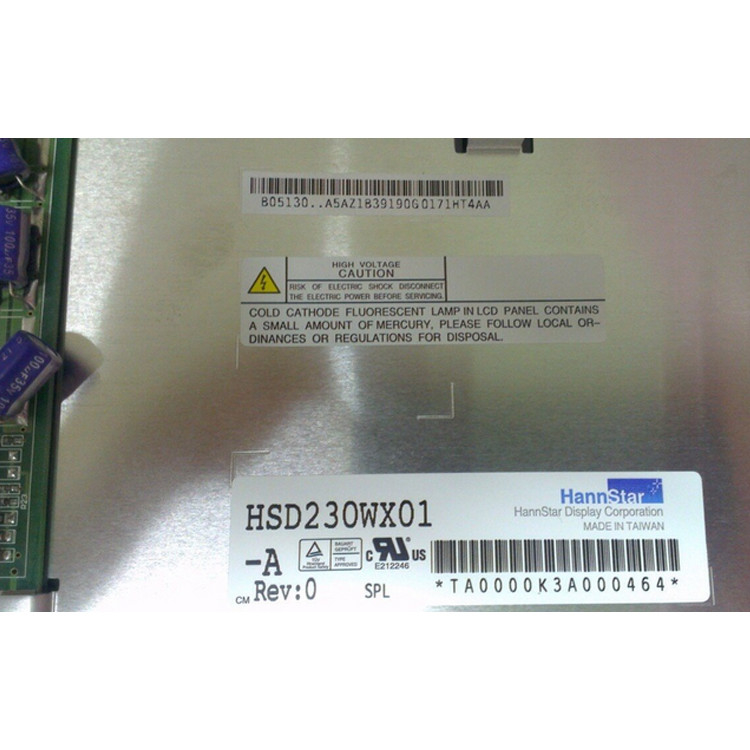 23.0 بوصة 1280 * 768 TFT LCD شاشة عرض وحدة لوحة HSD230WX01-A شاشة LCD