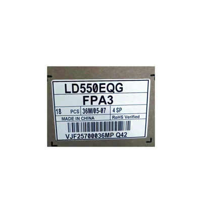 سعر جيد LD550EQG-FPA3 136.0 بوصة 3840*2160 500cd/m2 شاشة LCD الانترنت