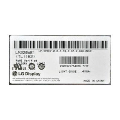 سعر جيد LM220WE1-TLE2 شاشة شاشة LCD أصلية 22.0 بوصة 1680 * 1050 الانترنت