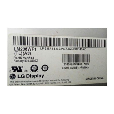 سعر جيد LM230WF1-TLA3 23.0 بوصة 1920 * 1080 وحدة شاشة LCD الانترنت