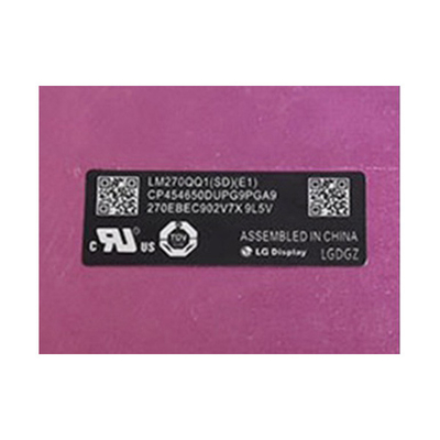 سعر جيد LM270QQ1-SDE1 27.0 بوصة 5120 * 2880 TFT وحدة شاشة LCD الانترنت